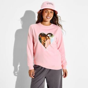 Olivia Rodrigo - Women's Crewneck Olivia Rodrigo Graphic Pullover S Pink